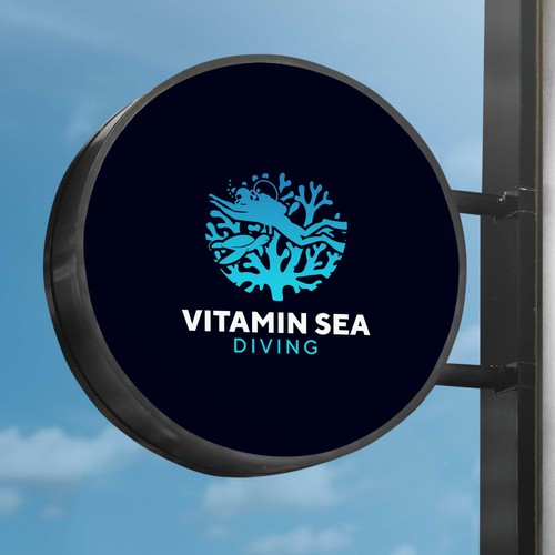 We need a powerful new logo and brand kit for a fun scuba shop Design by mxvect