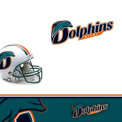 99designs community contest: Help the Miami Dolphins NFL team re-design its logo! Design by -ND-