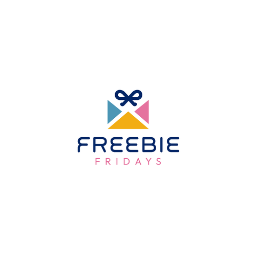 Design Freebie Fridays - Fun Modern Logo that grabs attention! :) por margipansiniya