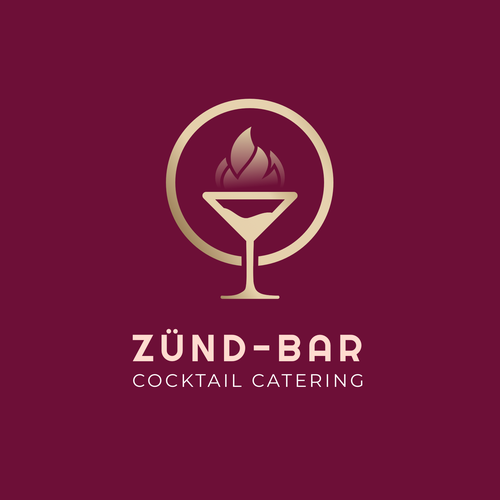 I need  a nice cocktail catering logo. And it must look female the logo Design réalisé par DesignInc.