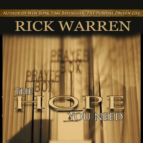 Design di Design Rick Warren's New Book Cover di SHAYNE