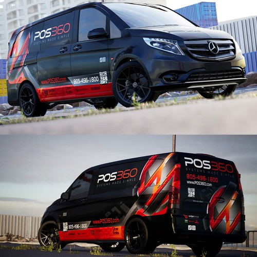 Designs | POS360 Van Wrap | Car, truck or van wrap contest