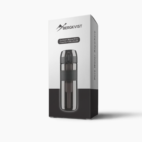 Design di [HOT] - LONG TERM - Packaging Design for Outdoor Water Filter Bottle 500ml di Nehal's Creative Lab