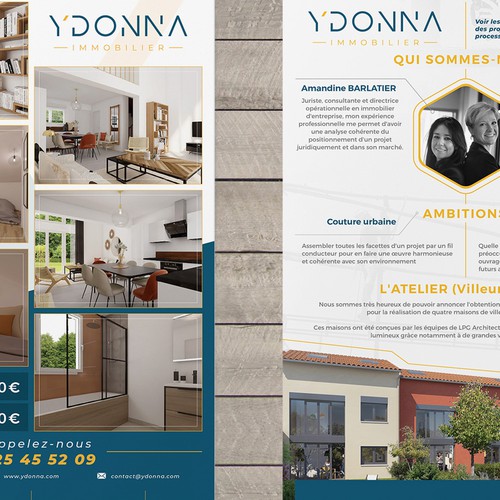 Postal, flyer o impreso propuesta en el concurso por CHAKER LAHMADI