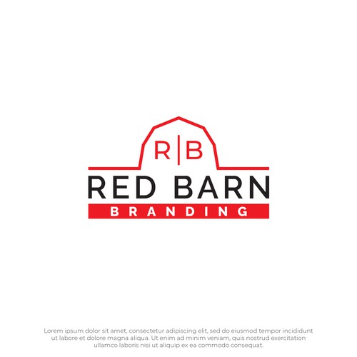 Red Barn without the Farm Design by James®