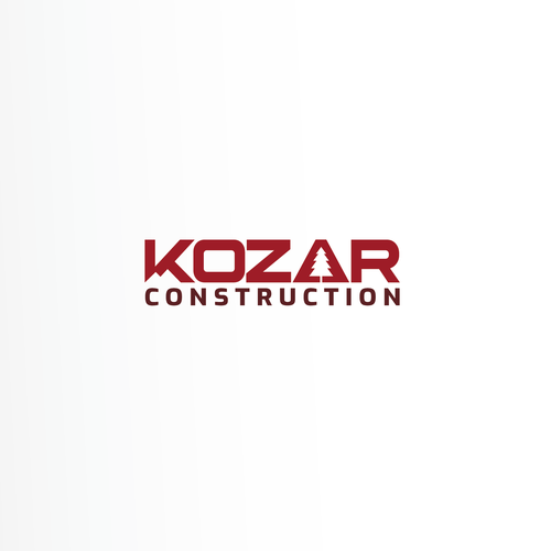 Simple Construction Company Logo with Creativity Design by Danielf_