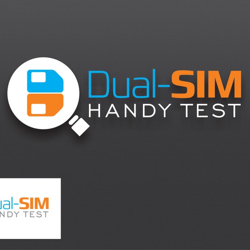 1 fresh logo for a website reviewing 2-SIM smartphones Design by XarXi