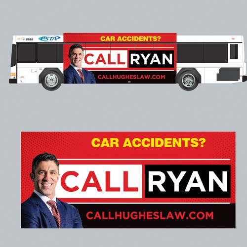 Bus Ad for Lawyer - Need diff styles Design by Sketch Media™