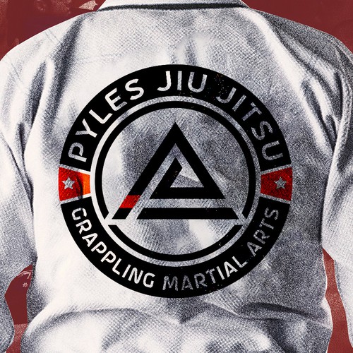 Powerful Jiu Jitsu Competition Team Logo for extreme sports folks Design by Jacob Gomes