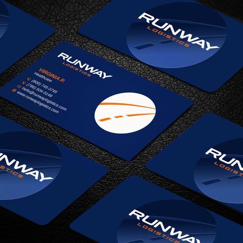 Design di Runway Logistics Business Card di LAXMI DESIGNHUB