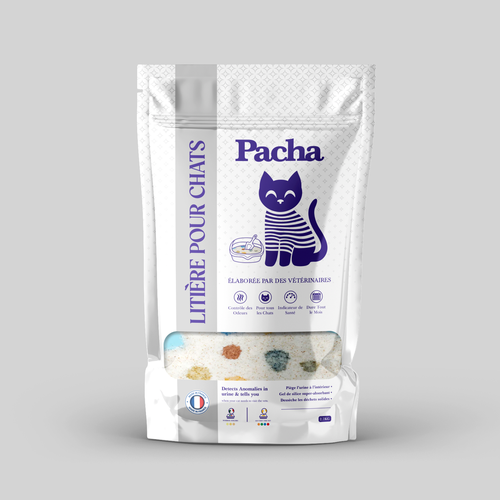 Cat Litter startup Minimalistic packaging - Contest Design by SONUPARMAR