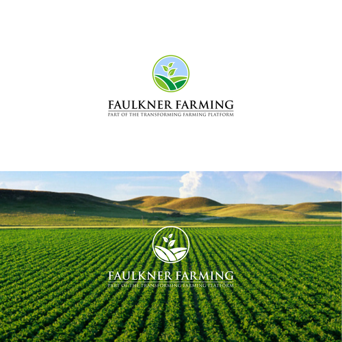 Sustainable & Regenerative Farming Logo and design work "Faulkner Farming" Design by Art_Cues