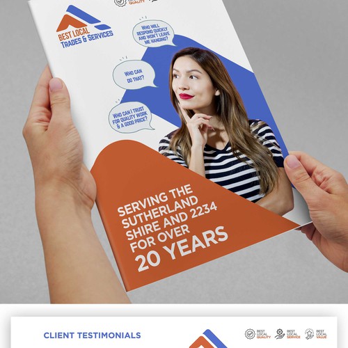 Design a Powerful New Flyer for Best Local Trades & Services Design by IDEA Logic✅✅✅✅