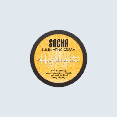 Sacha Luminating Cream Highlighter Design by buds78