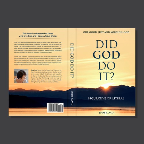Design book cover and e-book cover  for book showing the goodness of God Diseño de H_K_B