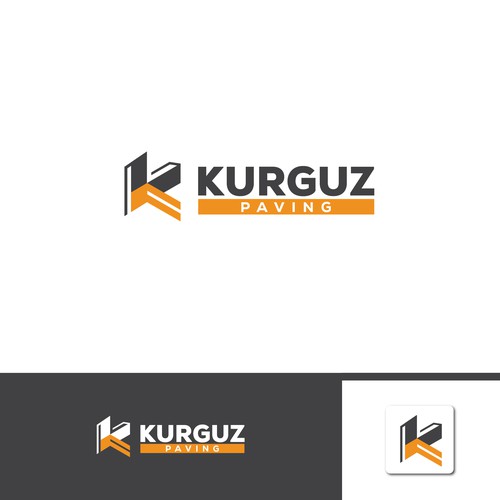 Logo Design for Commercial Paving Company Design by NuriCreative