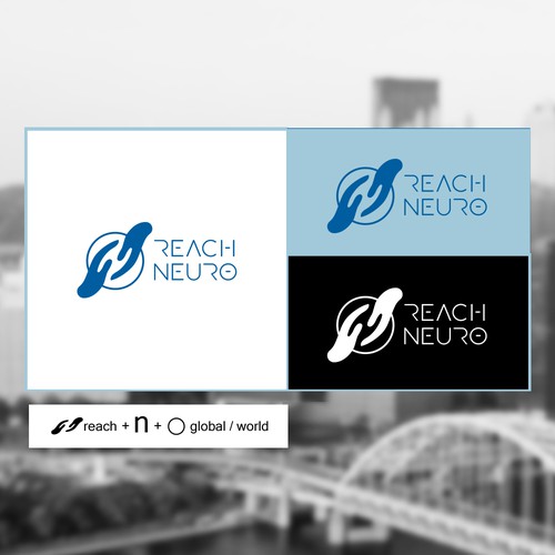 Logo for neurotechnology company Design by TomTruck Design