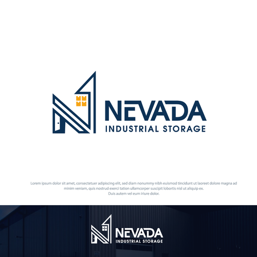 Logo for outdoor industrial storage Design by Dynamic Designs Pk