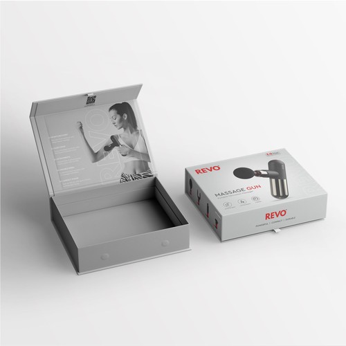 Massage Gun Packaging Design-ontwerp door Mr. PARA