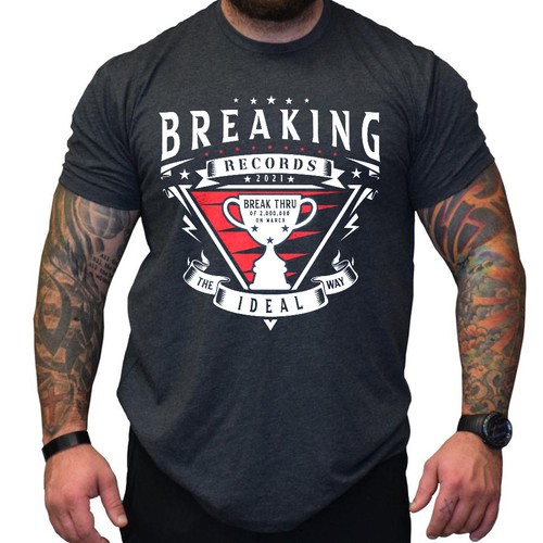 Breaking Records Celebration Design by ProSKYREY