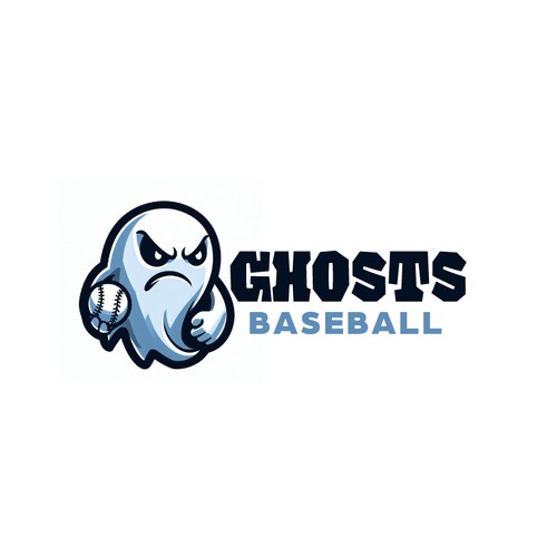 Ghost Baseball Logo Contest Design by Dikika Design™