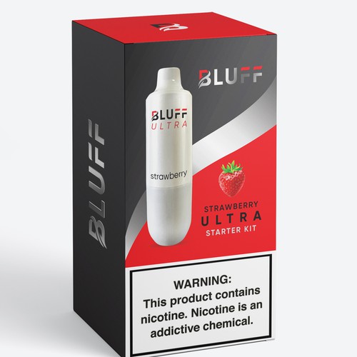 Vape packaging for a new more eco friendly vaping company Design by Shereef_CM