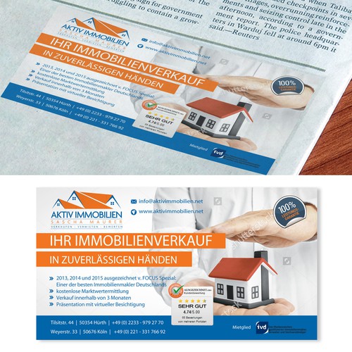 Postcard, flyer or print contest entry by simona n.