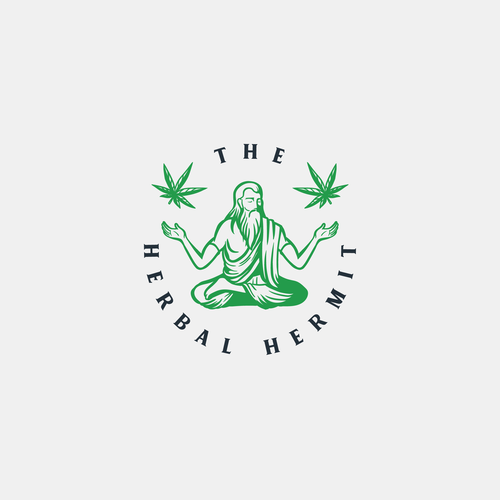 The Herbal Hermit Logo Réalisé par GdLevi