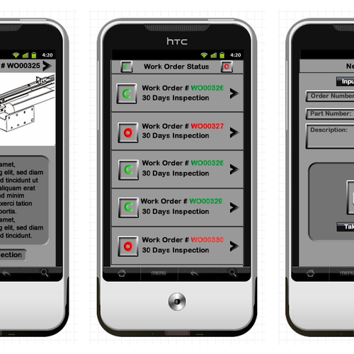 Create a winning mobile app design Diseño de luijo