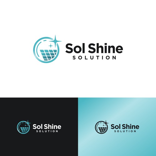 New solar panel cleaning business needing to attract customers Design by Herii1