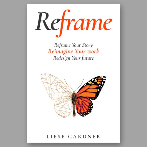 "Looking for a Clean, Sophisticated Book Cover – Typography-Driven, Limited Imagery, White Space" winning Book cover