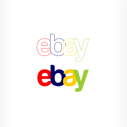 99designs community challenge: re-design eBay's lame new logo! Design by chilibrand
