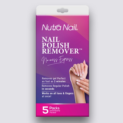 Nutra Nail Gel Remover Design by intanamir