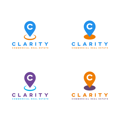 Logo + Brand Guide for Clarity Commercial Real Estate Design by Stefano Pizzato