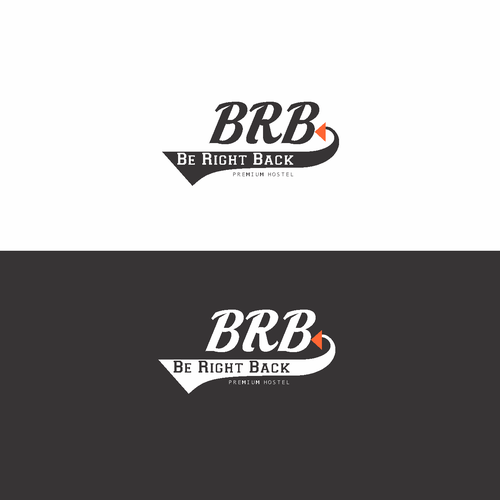 Design a creative logo for BRB 