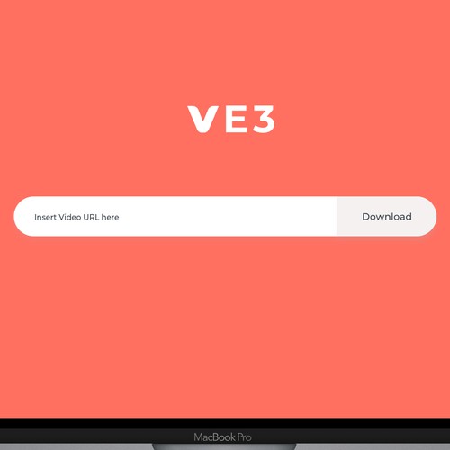 VE3 - Simple Video Downloader Website | Google Style Ontwerp door jezz