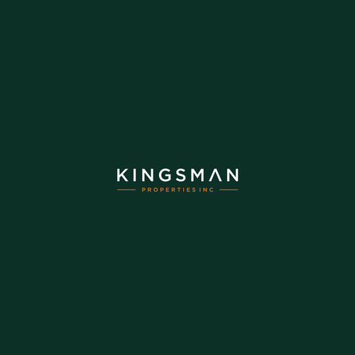 Kingsman Properties logo Design by m.alvn™