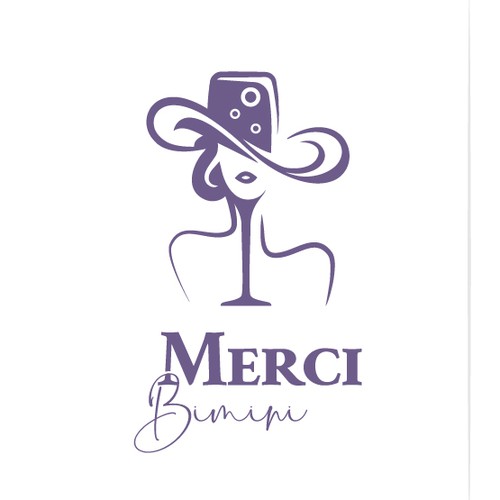 Design a logo for a boutique French cafe and champagne bar Design by Helen MOT