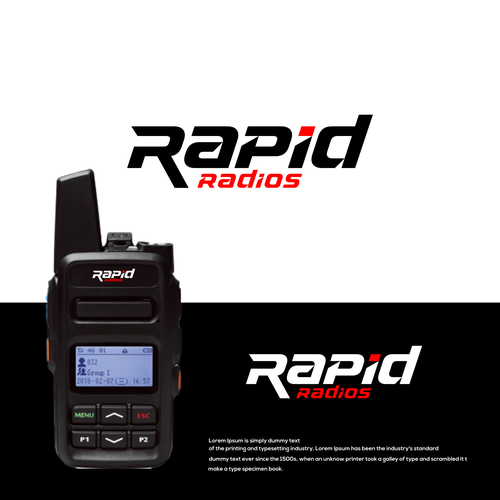 Masculine and Hip design for Walkie Talkie Brand Design by Aleta21