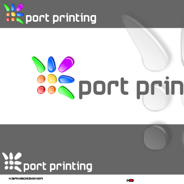 logo for Port Printing
