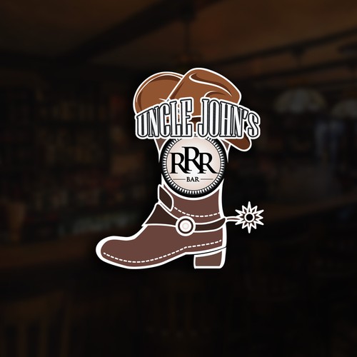 RRR Bar logo contest Design by chiran2018