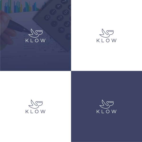 Create a logo for klow (stylized pelican) | Logo design contest | 99designs