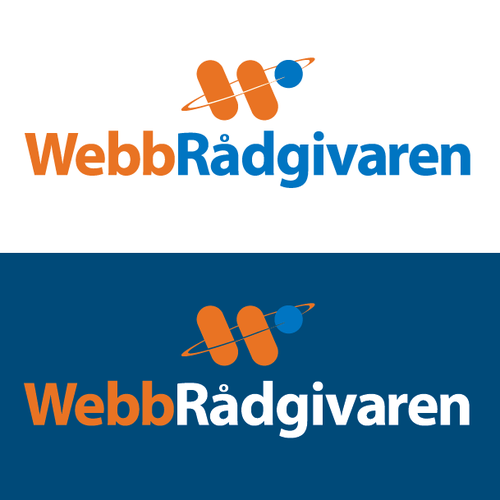 Logo for Web Strategist company Design by DesignMan