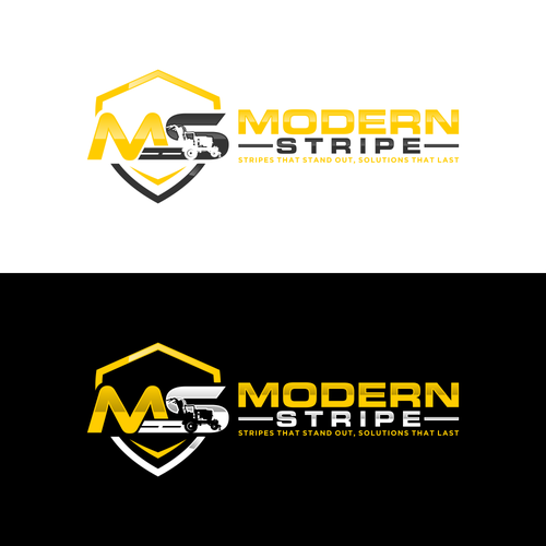 Create Modernized Logo for a Professional Parking Lot Line Striping Company Design by Log_In
