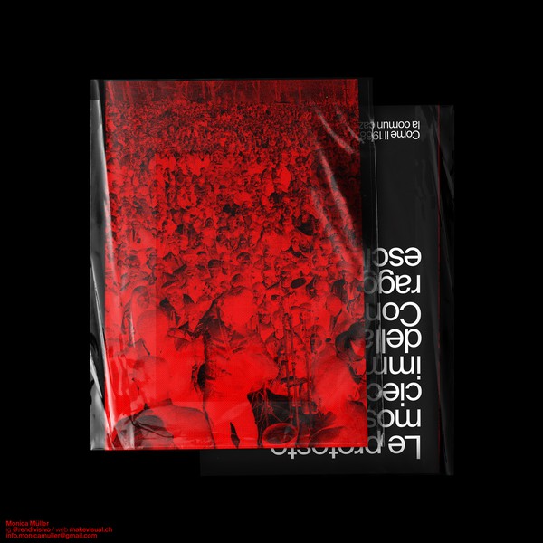 Editorial design for Protests of 1968