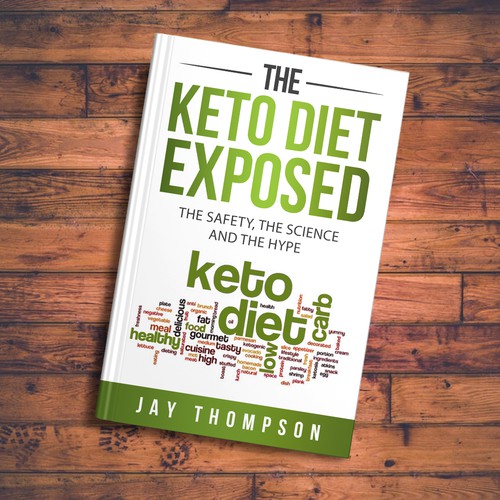 Create a cover for a book titled “The Keto Diet Exposed” Design by Zahari Studio