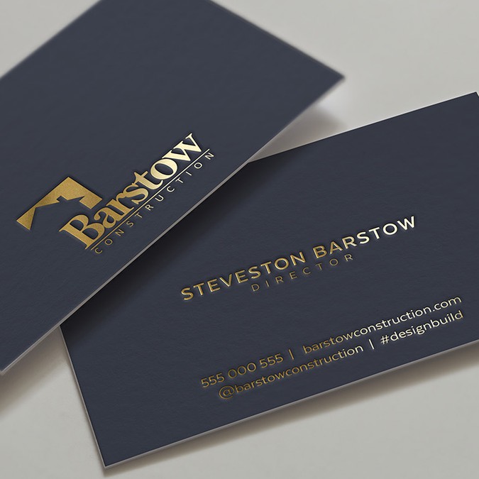 Custom Bespoke Home Builder Needs Business Cards