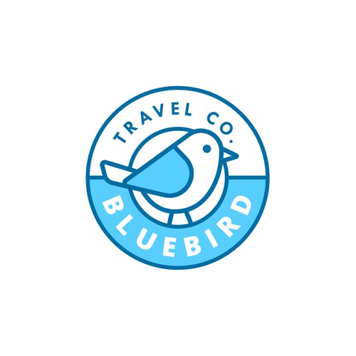 コンペ「Playful, not too cutesy, logo for a travel company」のデザイン by Bezvershenkoさん 