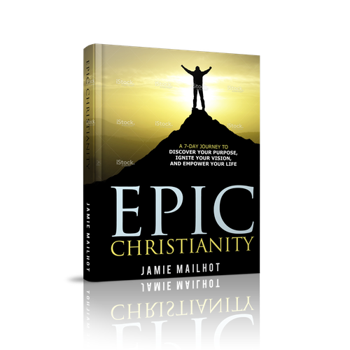 Epic Christianity Book Cover Design – Self Help and Life Motivation Christian Book – 6x9 Front and Back Ontwerp door acegirl