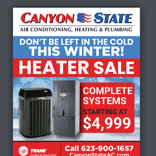 Newpaper Ad For Heating, Ventilation, and Air Conditioning (HVAC) Company - Wireframed and Ready! Design by GrApHiC cReAtIoN™